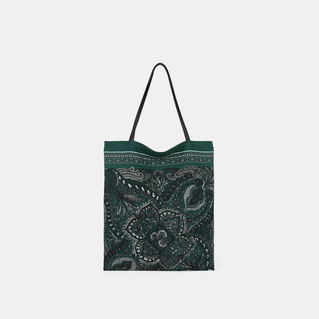 "Museu De Arte Literária" Sacolas Tote de Capacidade Ultra Grande Lã Penteada Ombro Único Sob os Braços