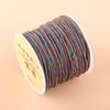 20m Multicolor Tie-Dyed Cotton Thread for DIY Moon Bodhi Bracelet
