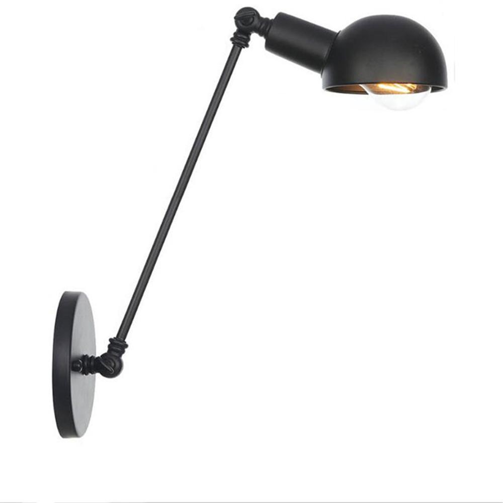 Loft Industrial Adjustable Long Swing Arm Wall Lamp Fixture Vintage Edison Bulb Wandlamp Lamparas De Pared Lights Lampen Sconce