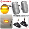 2 Stück Dynamische LED Seitenmarkierungsleuchte Blinkleuchte Für Toyota Land Cruiser 100/70/80 Prado 90 Serie FJ Cruiser Für Lexus LX470