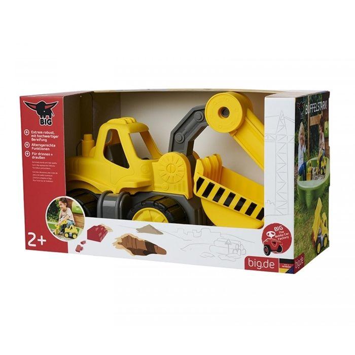 Tractopelle - Power Worker - Classic - Jaune - 49x27x21cm - À partir de 2 ans