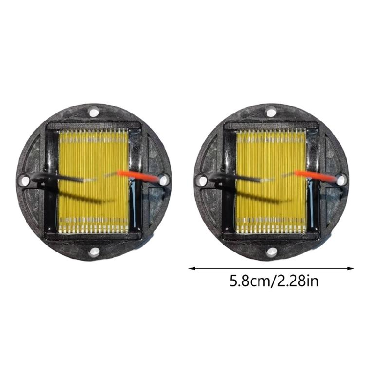 2PCS Super Belt Type Tweeters Loudspeakers with Wide Frequency Response for Enhancing Auditory Experience