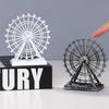 Gift Retro Creative Handicraft Rotatable Ferris Wheel Model London Eye Ornament Art Figurine