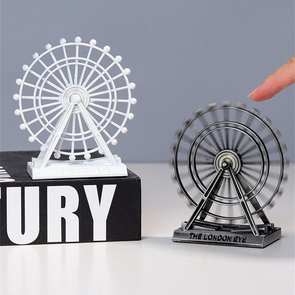 Gift Retro Creative Handicraft Rotatable Ferris Wheel Model London Eye Ornament Art Figurine