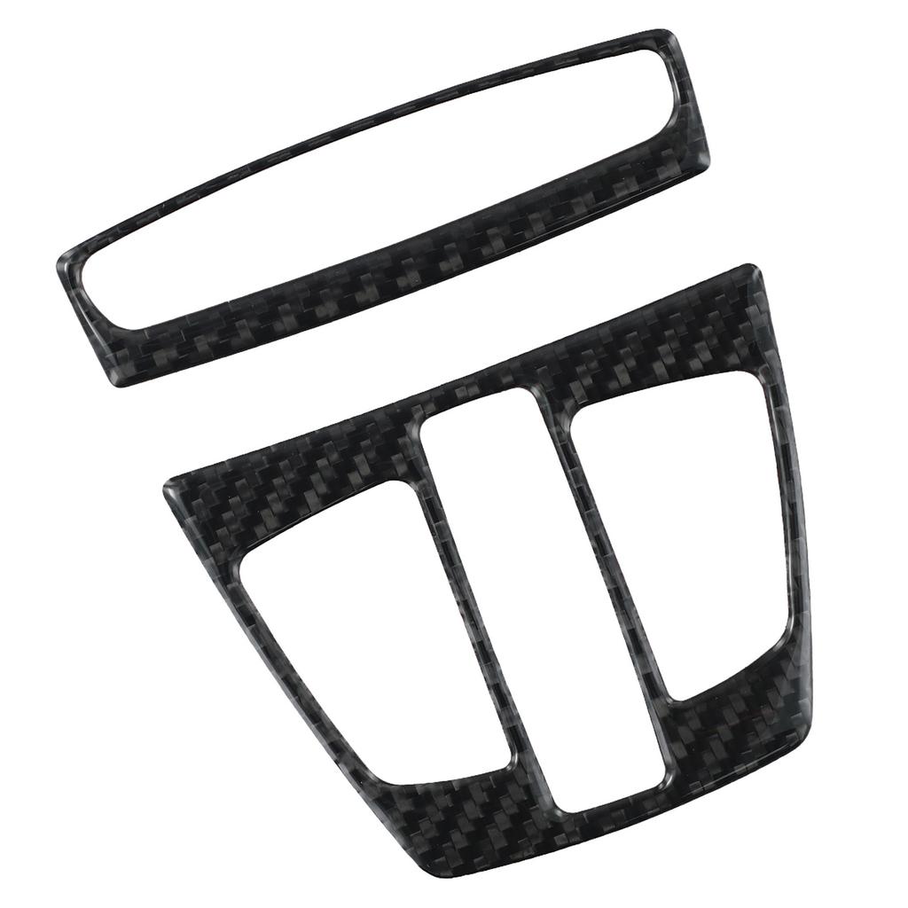 Car Reading Light Panel Frame Trim Cover For BMW F20 F30 F34 F32 X6 Carbon Fiber Sticker Trim Car Interior Accessories