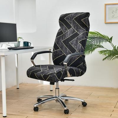 Elastic Rotating Office Chair Cover With Back Anti-dirty Computer Seat Case Spandex Gaming Chairs Slipcover for Armchair