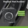 New Headlight Lamp Switch With Fog Lights For 09-12 Ram 1500 2500 3500 4602918AA