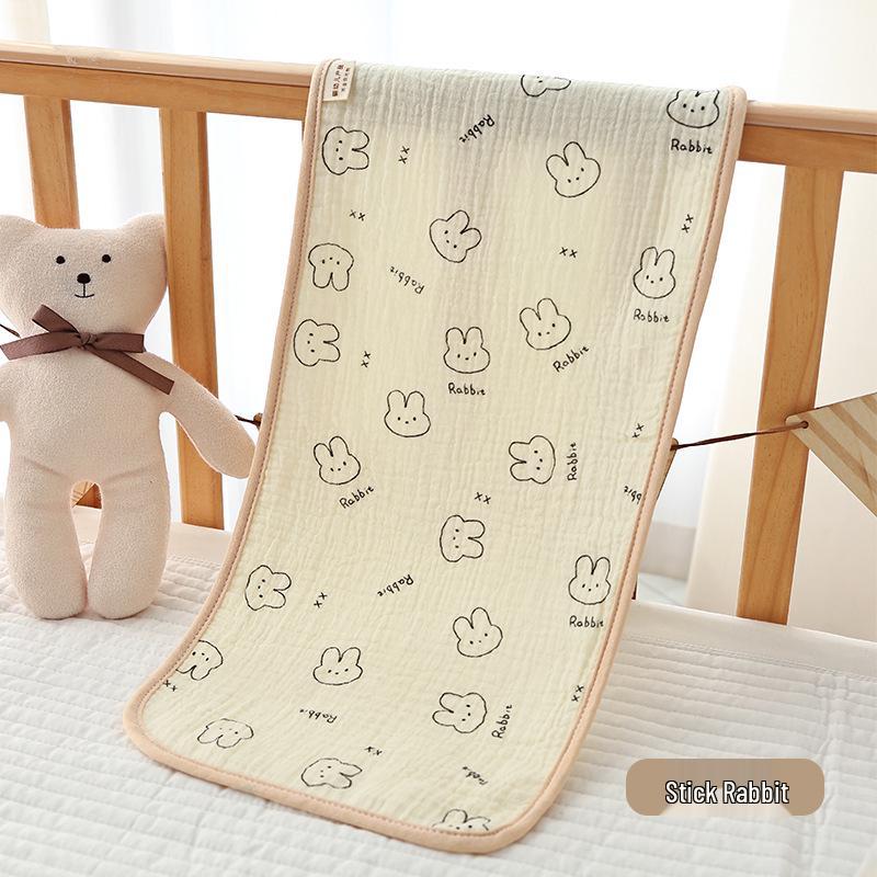 Four-Layer Pure Cotton Baby Crepe Towel: Class A Gauze Face Washer