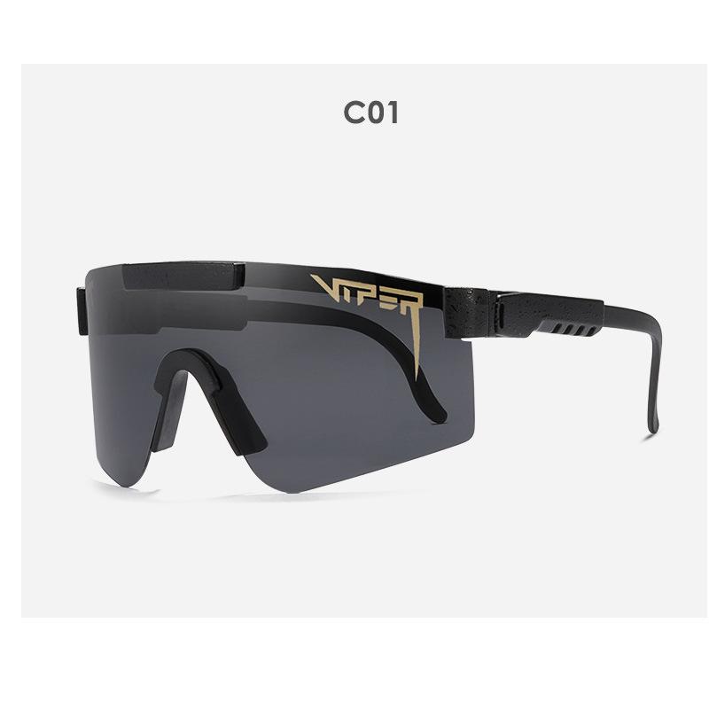High-End Outdoor Cycling Goggles & Polarized Sunglasses Windproof Half Frame PC Lenses Colorful Coating Unisex