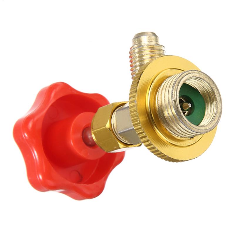SAE Auto AC Can Tap Valve Bottle Opener R134a M14 / 1/4 Inch Leak-proof Switches Tool For Car Air Conditioning Refrigerant Open