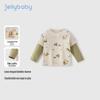 JELLYBABY Boys' Outdoor Cartoon Car Long Sleeve T-Shirt