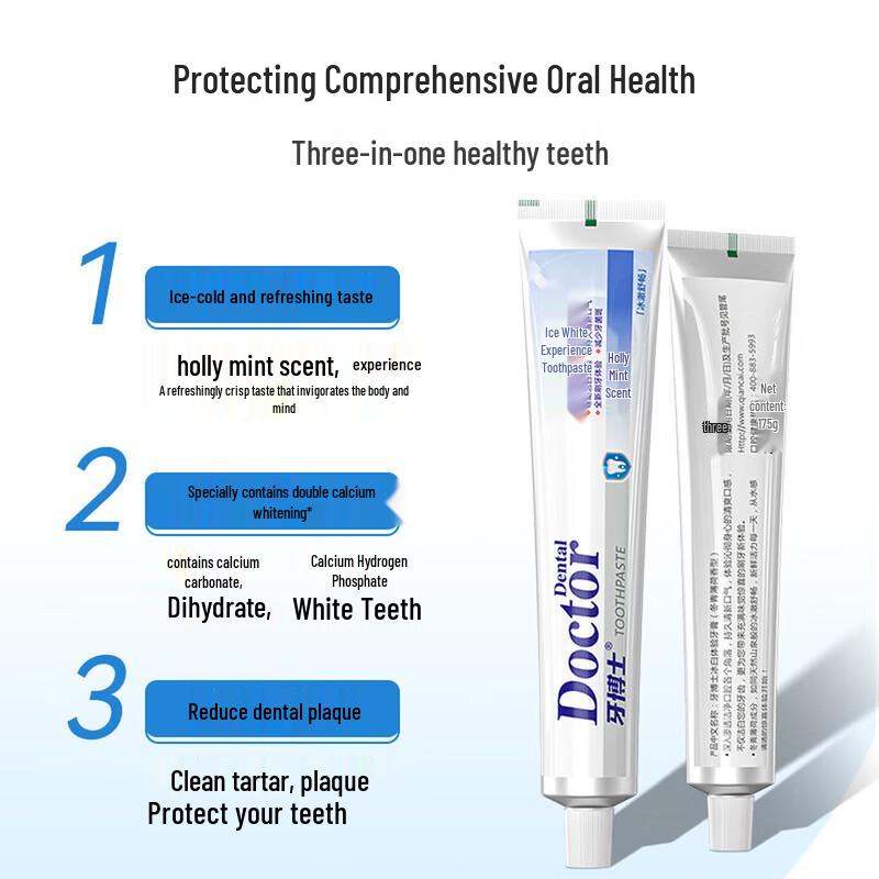 Ya Boshi Ice White Toothpaste & Toothbrush Set