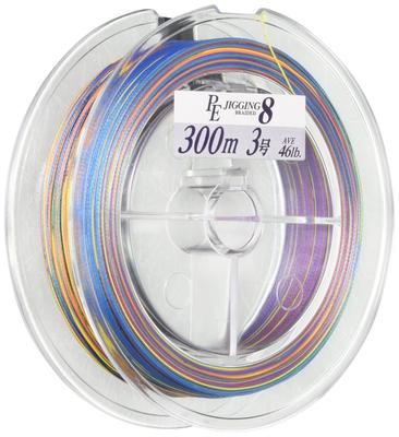 YAMATOYO PE Line PE Jigging 8 300m 46lb 5 Colors #3 8-strand