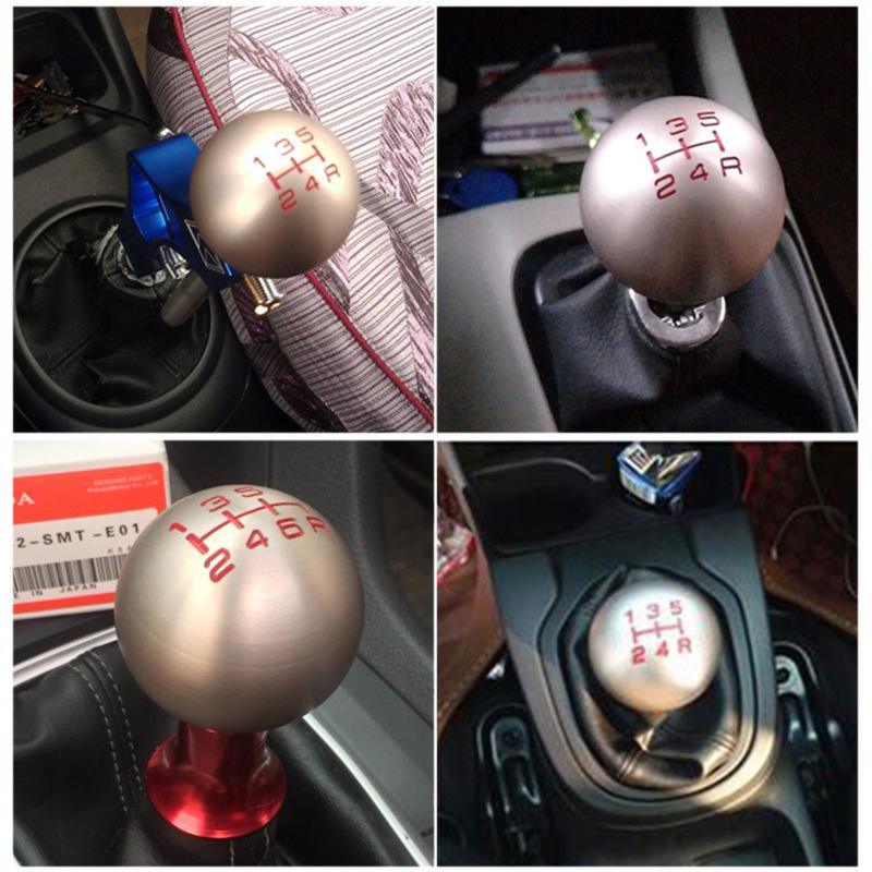 Honda Civic/Fit Manual Gear Shift Knob, M10X1.5 Round Stick Head