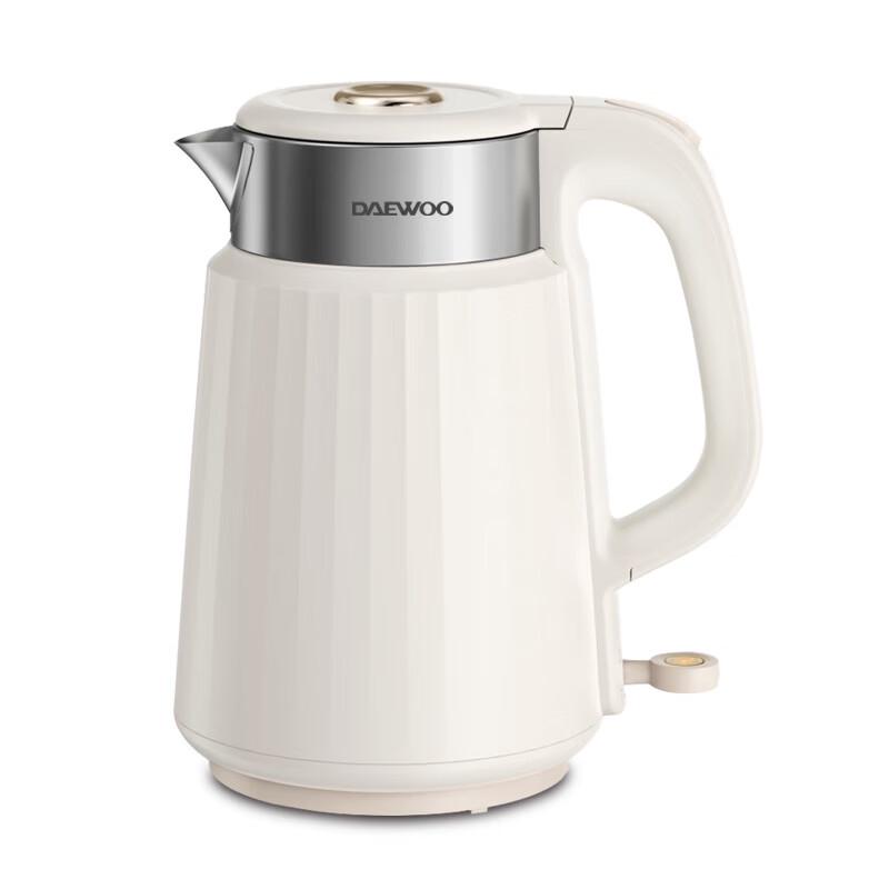 Daewoo 1.8L Keep Warm Electric Kettle CN plug (adapter included)
