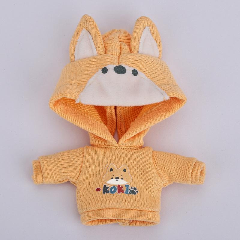 OB11 Doll Clothes Cute Cartoon Puppy Sweatshirt Hooded Jacket for Molly, YMY Body, UFDOLL, GSC, 1/12bjd Toy Accessories