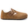 Birkenstock London Shearling Slippers Unisex Slippers Brown 1014963