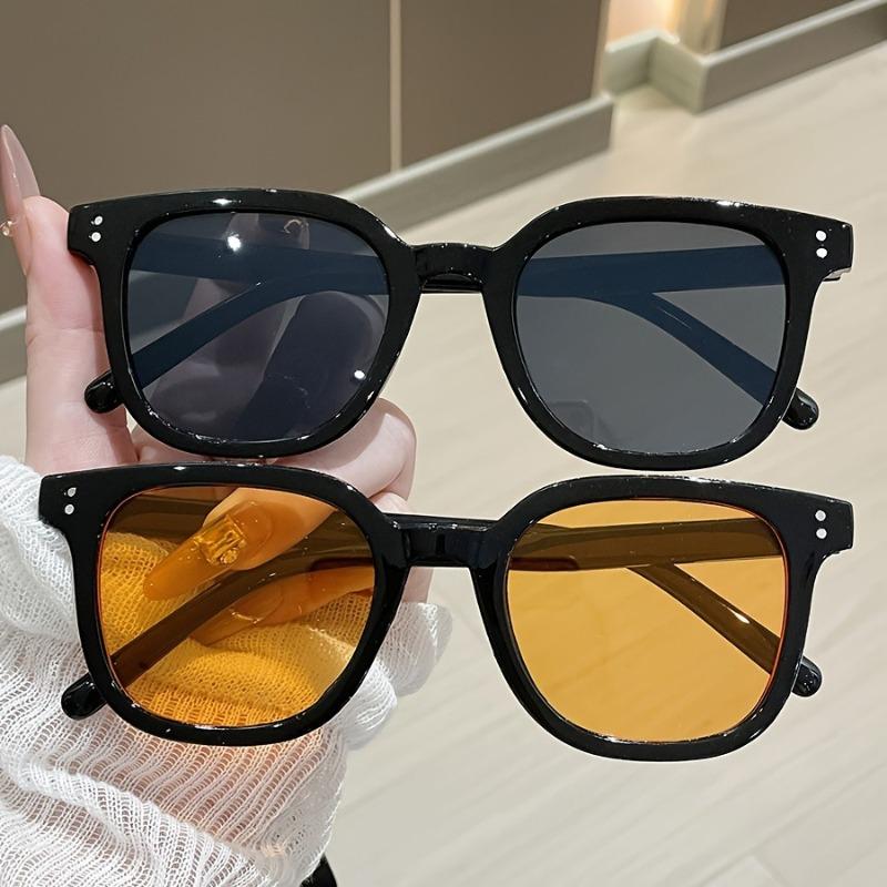 

2-piece Fashion Box Women s Glasses Trendy Glasses Suitable for Party Dress Up and Costume Dressing