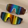 8PCS Cycling Eye Protection Glasses Colorful Outdoor Sunglasses Windproof Skiing Sports Sun Protection Sunglasses