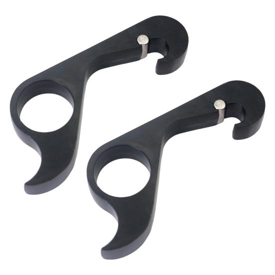 2Pcs Bottle Opener Can Pull Tab Pry Magnetic Refrigerator Magnet Portable One-Handed Operation Bottle Opener
