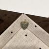 1Pc Natural Stone Faceted Heart Pendant Golden Plated Rhinestone Bail Gem Charm for DIY Necklace Jewelry Making Supplies
