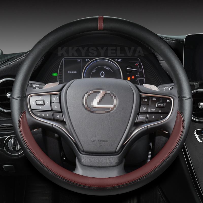 Microfiber Leather Car Steering Wheel Cover For Lexus is250 RX350 is350 GX460 is300 ES350 RC LS NX CT200h Auto Accessories
