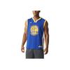 Adidas Outdoor Casual Sports Training V-Neck Pullover Basketball Jersey Men Tops Blue A21104