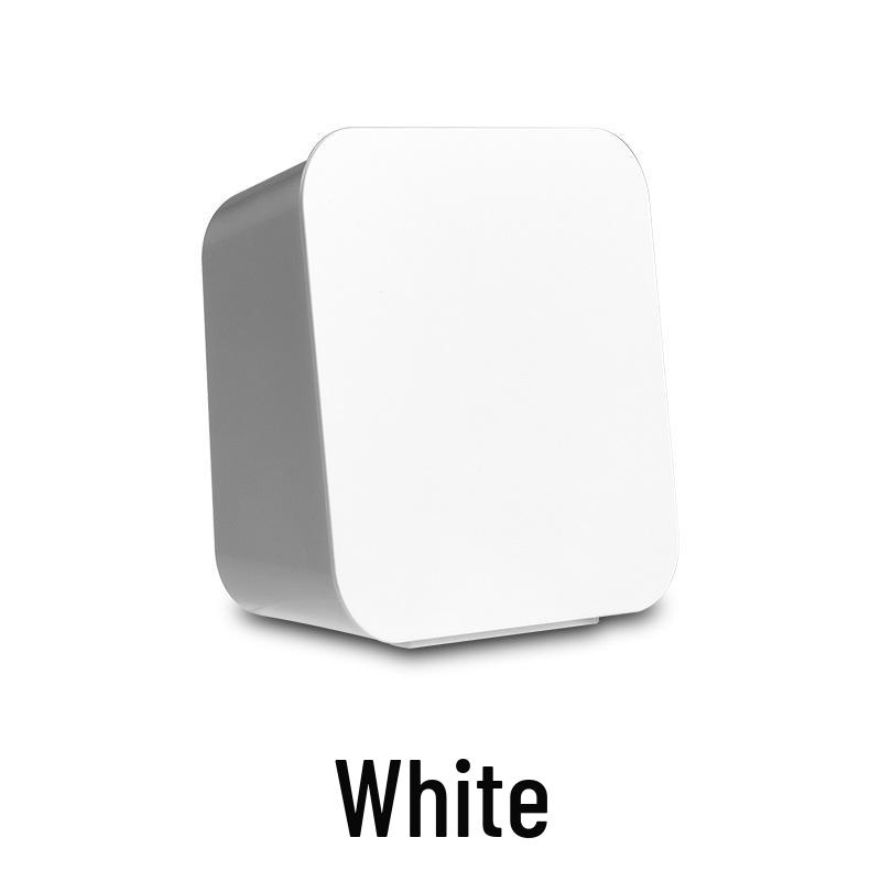 

Wall-Mounted Dustproof Cotton Swab and Makeup Storage Box белый