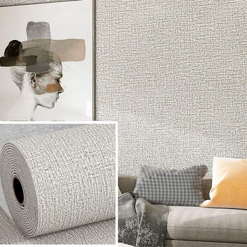 Fuktsikker Soveromstapet Selvklebende Renovering Veggklistremerker 50cm Skumveggpanel
