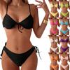 Women's Split Two-Piece Bikini Swimsuit Sport Swimsuit