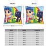 True Rainbows Kingdoms Cartoon Square Pillow Cases  Cushion Cover Awesome Zipper Decorative Pillowcase for Sofa 40*40cm