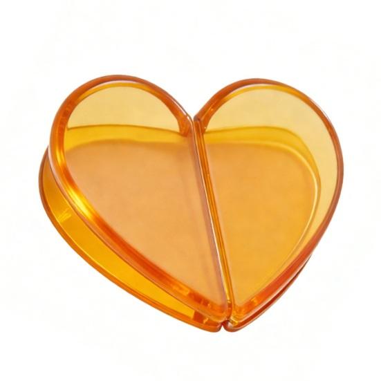 Magnetic Hair Clip Strong Hold No-Slip Hair Styling Clip Heart Shape Hair Pin Half Up Hairpin Easy Style Hair Accessory