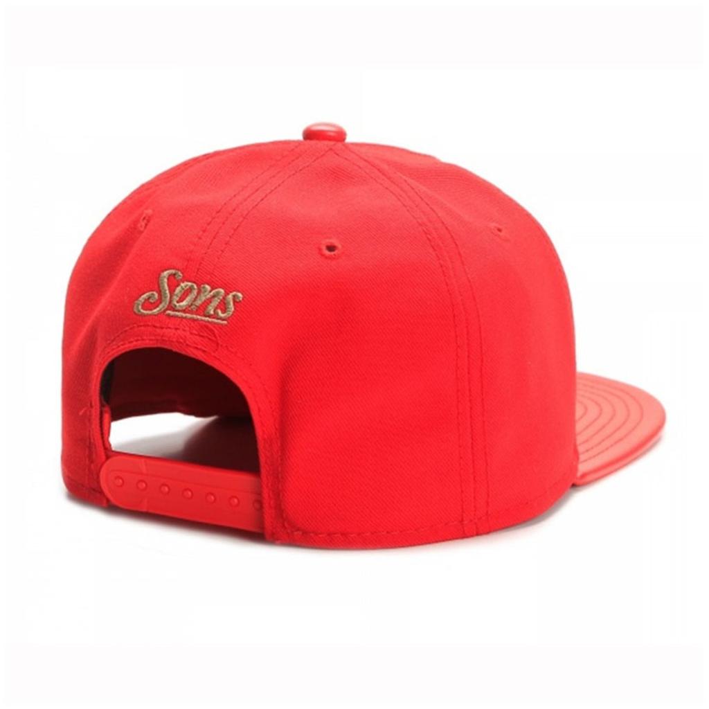 Export Red Letter C Hip Hop Cap Adjustable Baseball Cap Male Female Adult Cycling Sports