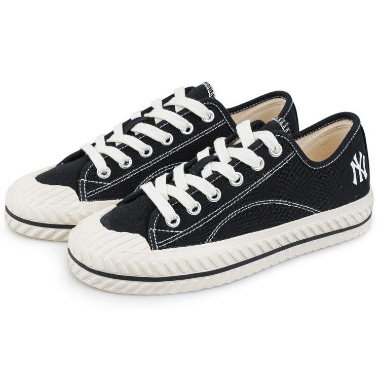 MLB Playball Cookie Shoes Classic Slip Resistant, Abrasion Resistant, Breathable, Lightweight Low top Canvas Shoes 32SHP1111-50L