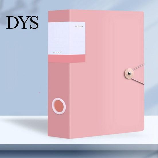 File Folder Organ Box Large Capacity Multi-functional Waterproof PVC Document A4 Insert Type Organizer Office Supplies