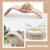 1Pcs Wooden Suspension Bridge Cage Decoration Floor Platform  Small Pet Supplies