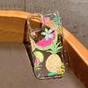 Summer Fruit Flower Pattern Phone Case For iPhone 16 Pro Max 15 14 13 12 11 XS X XR 7 8 Plus 16e 13 Mini Shockproof Bumper Cover