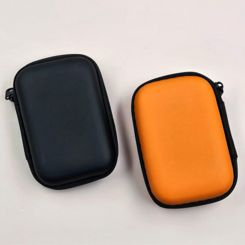Square Hard Multipurpose Portable Pouch Cable Earphone