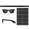 Luxury Square Men Sunglasses Fashion Gradient Driving Shades Eyewear Vintage Green Trendy Rivets Sun Glasses UV400