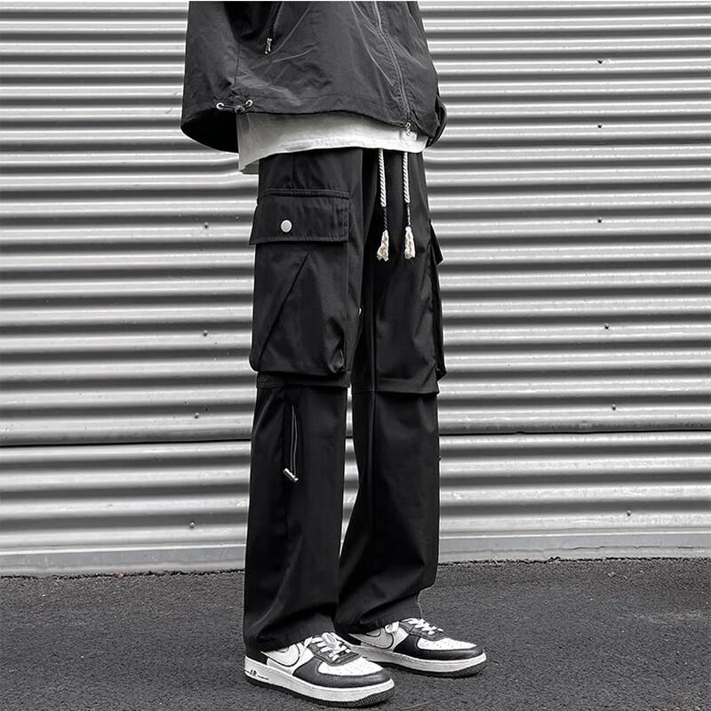 Jeanswest Men's Loose Straight-Leg Outdoor Work Pants