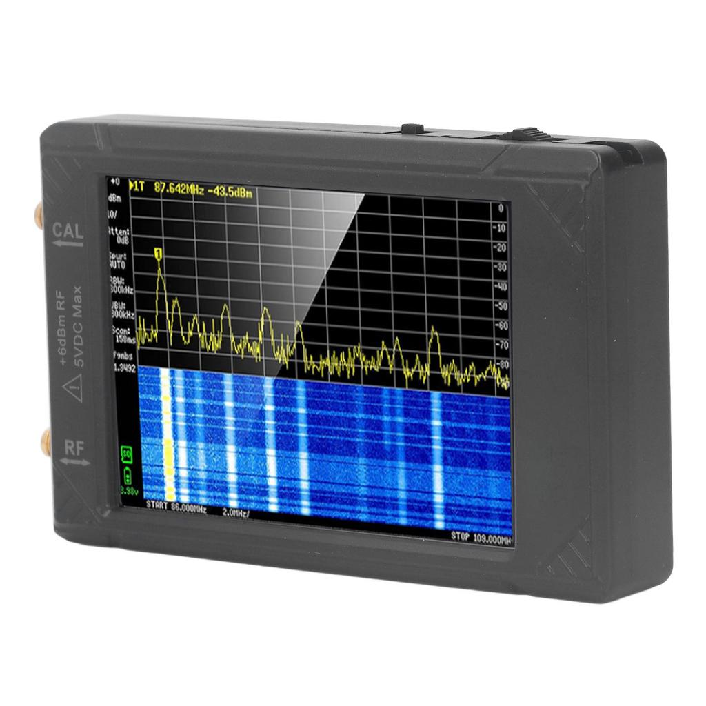 Mini analizor de spectru portabil 100kHz până la 5.3GHz 4in analizor de spectru generator de semnal pentru Tinysa