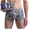 Männerhöschen 4 teile/los Männliche Unterhose Mann Pack Shorts Boxer Unterwäsche Mode Sexy Herren Boxer Bambus Loch Große Größe