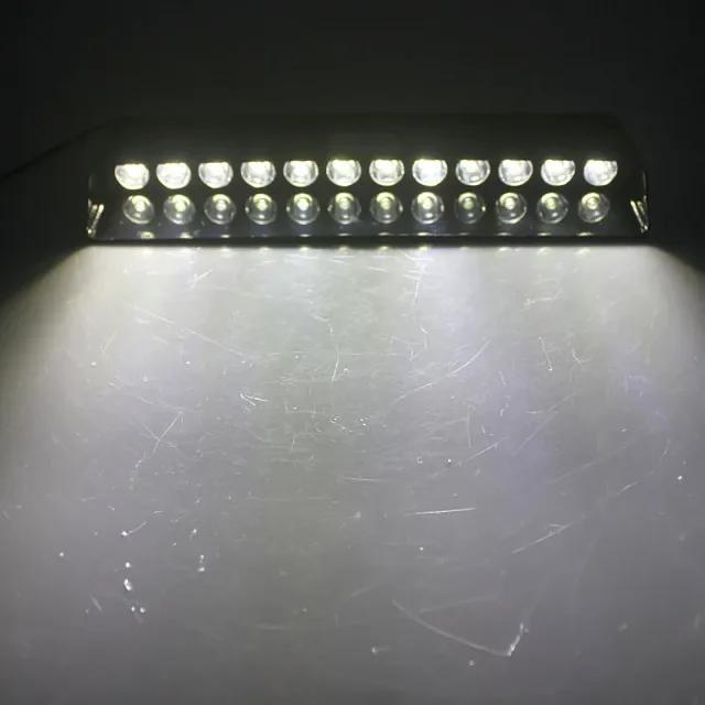 

12LED Windshield Car Strobe Light Emergency Signal Beacon Police Warning Light Car Flashing Light Truck Windshield Strobe Lamp белый