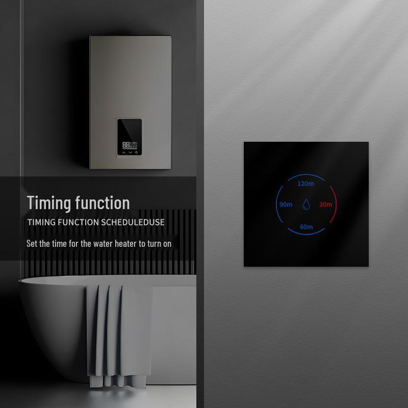 Intelligenter WiFi-Sprachgesteuerter 40A Touchscreen Durchlauferhitzerschalter (US-Standard 20A)