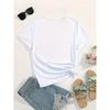 Women's "My Greatest Blessings Call Me Mom and Nana" Casual Tee Round Neck All-Season Top
