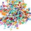 Handmade Beads Acrylic Color-plated Beads Handmade DIY Beaded Earrings Bracelet Cell Phone Chain Accessories Materials Loose Beads Making Accessories