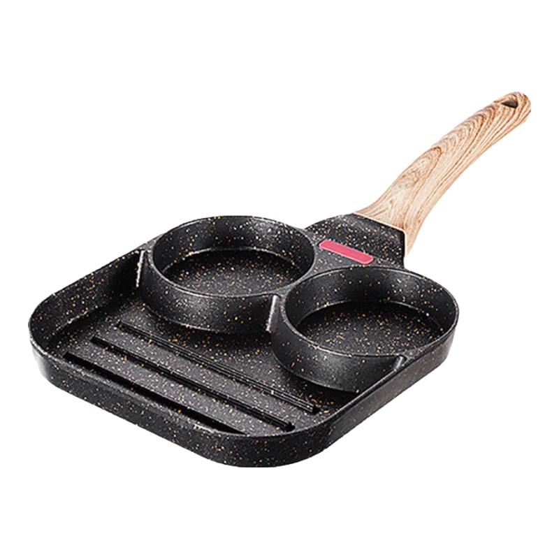 Maifan Stone Non-stick Multi-Hole Breakfast Frying Pan