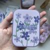 1Piece Of Two-Pack Contact Lens Box Purple Tulip Portable Contact Lens Companion Box Nursing Box  Exquisite Traveling Kit Box