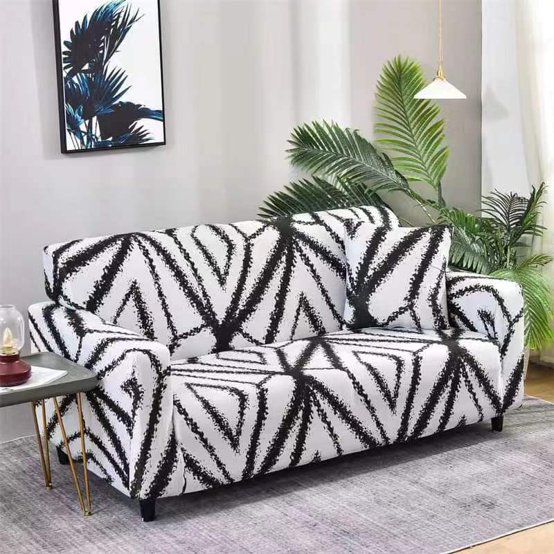 1pc Bohemian Sofa Slipcover, Non-slip Sofa Cover, Elastic Couch Cover Furniture Protector for Bedroom Office Living Room Home Decor