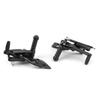 Bruce Shark Motorcycle Back Step Back Step Kit Adjustable Foot Pedal Easy Installation CNC Aluminum Applicable Yamaha YZF R25 R3 for Back Step Black &